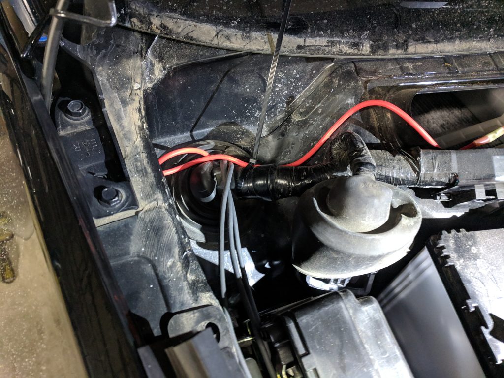 battery pass-through to cabin